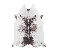 andiamo Tapis Amarillo, Polyester, Blanc/Marron, 125 x 155 cm