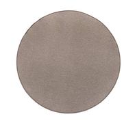 andiamo Tapis touffu Anzio - Convient pour le salon - Polypropylène - 133 cm - Rond - Beige foncé