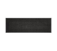 andiamo Verdi Paillasson Anti-salissures pour l'entrée de la Maison, idéal comme paillasson intérieur ou extérieur Couvert, 60 x 180 cm, Noir 2