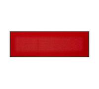 andiamo Verdi Paillasson Anti-salissures pour l'entrée de la Maison, idéal comme paillasson intérieur ou extérieur Couvert, 60 x 180 cm, Rouge 2