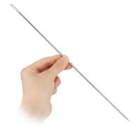 Andibro Aiguilles à Coudre en Acier Inoxydable,25,4 cm de Long Aiguilles à Coudre à Grand chas 3 mm d'épaisseur pour la Maison la Tapisserie en Cuir la Broderie la Moquette Le Bricolage