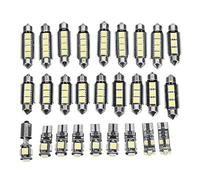 Andifany 27Pcs Kit D'éClairage à LEDs dans la Voiture Blanche pour Mercedes- Classe E W211 2002-2008