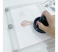 Andifany Outil D'Estampage, Outil de Pression de Tampon en Caoutchouc, Outils de Presse de Blocs D'Estampage pour la Fabrication de Cartes, Artisanat de Scrapbooking, Arts 1 PièCes