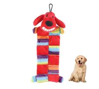 Andiker Jouet couineur pour chien, jouet en peluche doux avec 12 couineurs, jouet à mâcher léger pour petits chiens pour rester occupé et soulager l'ennui