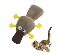 Andiker Jouets interactifs pour chat en forme de canard avec papier froissé pour chats d'intérieur et chatons pour soulager l'ennui et tuer le temps
