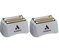 Andis 17285 Ensemble de feuille de titane et de lithium de remplacement pour le rasoir ProFoil, gris (Lot de 2)