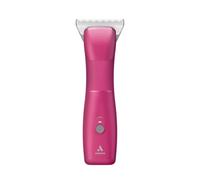 Andis 562772 Emerge Tondeuse à poils amovibles sans fil pour animaux de compagnie, comprend une large lame en céramique #30, un moteur puissant, offre une finition lisse, rose