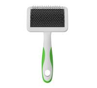 Andis 68565 Brosse à lisser en acier inoxydable pour chiens et chats Outil de toilettage durable et léger pour toutes les races et longueurs de fourrure, réduit la perte de poils et favorise la pousse
