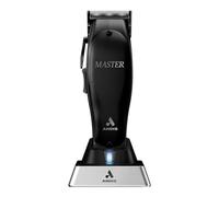 Andis Black Label MLC Professional Master Tondeuse à cheveux sans fil Lithium-Ion, lame réglable en acier au carbone pour une coupe de près, noir