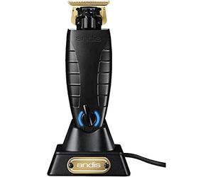 Andis GTX-EXO Tondeuse à cheveux et barbe professionnelle sans fil avec support de charge Accessoires - Lame à dents profondes et coupe serrée - Pour homme, barbe, moustache, oreilles, soins du corps