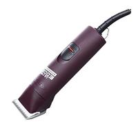 Andis 23370 Tondeuse professionnelle UltraEdge Super à lame amovible à 2 vitesses - Moteur rotatif avec boîtier incassable, fonctionne calmement et silencieusement, Bordeaux