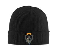 ANDLSRTY Adulte Unisexe Lucio Logo Bonnet Chapeaux Overwatchs Jeux Y2K Cool Tricot Chapeau Hiver Gym Caps Graphique Élastique Bonnet Chapeaux