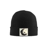 ANDLSRTY Dark Ghibli Anime Dessin animé Manga Winter Skullies Beanies Chapeaux Chauds d’Automne tricotés Casquettes Bonnets Bonnet pour Femmes Hommes