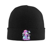 ANDLSRTY Pastel Gothique Mignonne Médecin de la peste Kawaii Menhera WiccanModeChapeau tricoté pour Femmes Hommes Hiver Chaud Anime Skullie BeaniesCasquette