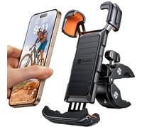 andobil Support de téléphone portable 2025 pour vélo [finition de qualité supérieure] 165 km/h résistant aux chocs [1 seconde utilisation à une main] Support universel de téléphone portable moto 360°