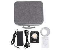 Andoer 150W LED Video Light, APP Control 13300lux 2700K-6500K Bi-Color Camera Light with Reflector for Photography, for Portrait, Live Streaming, Interviews (Prise UE)