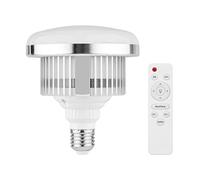 Andoer 45W E27 LED Ampoule vidéo lumière Bicolore 3000K-6000K avec télécommande Large Tension AC110 ~ 235V pour Studio Portrait Photographie Maison éclairage de la Maison