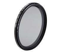 Andoer 72mm ND Fader Densité Neutre Réglable ND2 à ND400 Filtre Variable pour Canon Nikon DSLR Camera
