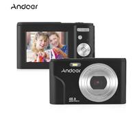 Andoer-Appareil photo numérique avec cartes mémoire,48MP,2.7K,32 Go,HD,anti-tremblement,n'aime 16X,mise au point automatique,écran 2.4 pouces,mémoire arc-en-ciel 128 Go - Type 48MP 1080P