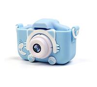 Andoer Appareil Photo numérique Portable pour Enfants 20MP 1080P HD Caméra vidéo Caméscope Mignon Appareil Photo Selfie Rechargeable avec écran de 1,9 Pouces 32 Go de Support de Carte mémoire Jeux