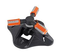 Andoer Arroseur de jardin, arroseur de pelouse, rotatif à 360 °, 3 bras, arroseur Gardena pour systèmes d'irrigation, système d'irrigation, système d'arrosage