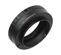 Andoer Bague d'adaptation de Monture d'objectif en métal T/T2 Monture d'adaptateur d'objectif de Remplacement pour Olympus E-1/E-3/E-10/E-20/E-30/E-300/E-330/E-400/E-410/ Caméras E-420/E-450/E-500