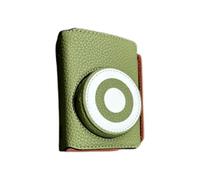 Andoer Base d'appareil photo en cuir PU avec fermetures magnétiques. Housse pour appareil photo avec bandoulière. Convient pour GR3/GR4, vert, Décontracté