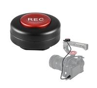 Andoer Bouton d'enregistrement pour appareil photo, bouton de contrôle vidéo, support de sabot de flash avec 2 câbles de commande pour Sony A9 II/A9/A7R V/A7R IV/A7 IV/A7R III/A7S