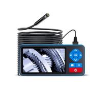 Andoer Caméra D'Inspection Endoscope Industrielle Caméra Endoscope Double Lentille Pour Maintenance Machines Réparation Tuyaux Surveillance Inspection Centrale Électrique Inspection Turbines