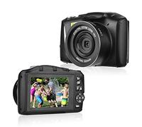 Andoer Caméra numérique haute résolution 4K/60FPS 48MP Multifonctionnel Portable 16X Zoom numérique Caméscope vidéo avec écran IPS de 3,2 pouces Charge Type-C pour l'enregistrement vidéo en portrait