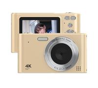 Andoer Caméra Numérique HD Caméra avec Écran de 2,4 pouces Rechargeable Appareil Photo Numérique Compact Caméra Numérique 4K 48MP pour Adolescents Étudiants Débutants Adultes