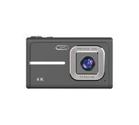 Andoer Caméra Vlog 1080P pour Enfants et Débutants, 48 MP, Zoom 16x, Mise au Point Automatique, Appareil Photo Numérique Compact avec écran IPS 2,4" (Noire)