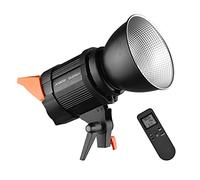Andoer DL200pro Studio COB LED Video Light Photography Light 100W Bi-Color 3200-5600K Dimmable Brightness CRI 95+ with Bowens Mount Reflector Remote Control for Studio Photography Outdoor Photography
