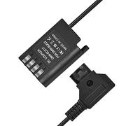 Andoer DMW-DCC17 Batterie factice avec connecteur D-Tap Câble ressort D-Tap vers DMW-BLK22 Accessoires de rechange pour appareils photo Panasonic LUMIX S5 DC-S5 DC-S5K DC-S5GK GH6