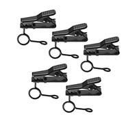 Andoer Ey-j03 5 pcs 6 mm filaire Revers Micro Pince à cravate