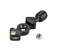 Andoer FC-SK25 Universal Alliage d'aluminium Quick Release Clamp Trépied Clamp-Type 1/4 inch et 3/8 inch .Trou de vis pour RSS Arca-Swiss Photo Quick Release Plate et Autres Accessoires de Soutien