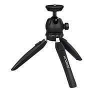 Andoer H20 Mini trépied de Table Portable Pliable téléphone Appareil Photo trépied Support avec tête sphérique Amovible avec vis 1/4 Pouce