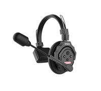 Andoer Intercom sans Fil 2.4G avec Casque et Microphone, Longue portée Stable, Annulation de Bruit AEC, pour Filmmaking, en Direct, Monitoring en Temps réel 3.5mm, Batterie (1 Paquet)