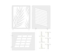 Andoer Lot de 3 toiles de fond pour photos, tableaux d'ombrage, tableaux de fond de table, tableaux lumineux de fenêtre pour aliments, cosmétiques, bijoux, ornements, maquillage, petite photographie