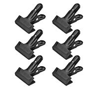 Andoer Lot de 6 pinces à ressort robustes pour fond de photographie avec coussinet de protection en caoutchouc pour studio photo
