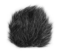 Andoer Microphone dans la caméra Microphone velu pour pare-brise Couverture du pare-brise Muff Compatible avec VideoMicro/BOYA MM1 Microphones