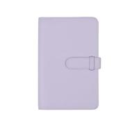 Andoer Mini album photo album photo 108 poches 18 pages pour Fujifilm Instax Mini 11/9/8/7s/70/25/50s/90 films couleur papier photo pour carte de crédit violet