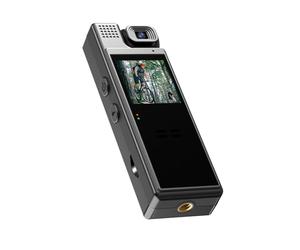 Andoer Mini caméra corporelle 4K Body Cam avec objectif 180°, caméra vidéo WiFi avec écran TFT de 1,3 pouces, détection de mouvement de vision nocturne pour enregistrement/service/livraison/conférence