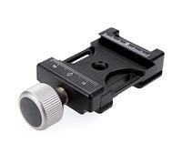 Andoer Mini Collier de Serrage en Aluminium Ajustable et à libération Rapide, Compatible avec Arca Swiss pour Plaque QR de 38 mm