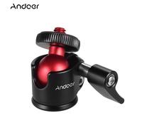Andoer-Mini trépied en alliage d'aluminium pour appareil photo reflex numérique,rotule de photographie,vis 1/4 po,rotation 360 résistante