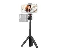 Andoer Mini trépied léger et portable extensible avec 4 niveaux de hauteur réglable pour téléphone, appareil photo, selfie, enregistrement vidéo en direct
