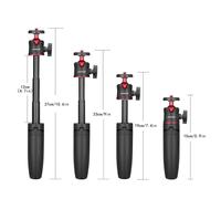 Andoer MT-08 Mini Trépied Extensible Bureau Trépied Photographie invite ket Stand avec Flexible Rotule 1/4 Pouces Vis pour Vlog - Type MT-08 Tripod