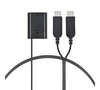 Andoer NP-FZ100 DC Coupleur Dual USB Adaptateur Dummy Batterie pour Sony A7III A9 A7RIII A7SIII