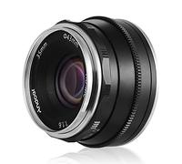 Andoer Objectif 35 mm F1.6 compatible avec les appareils photo Fujifilm Fuji X-A1 / X-A10 / X-A2 / X-A3 / X-at / X-M1 / X-M2 / X-T1 / X-T10 / FX-Mount pour X-T2 / X-T20 / X-Pro1 / X-Pro2 / X-E1 / X-E2