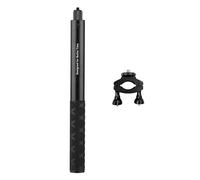 Andoer Perche à selfie invisible de 114,3 cm, compatible avec Insta360 X4/X3/GO 3S, Insta360 ONE X2/ONE RS, perche monopode étendue de 6,35 mm pour GoPro Hero DJI Action et plus encore